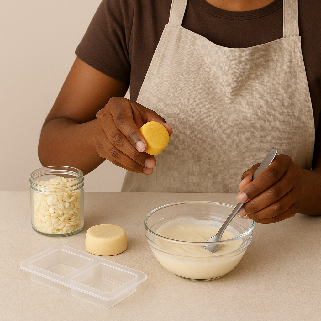 Atelier Fabrication de Shampooing et Après-shampooing Solide