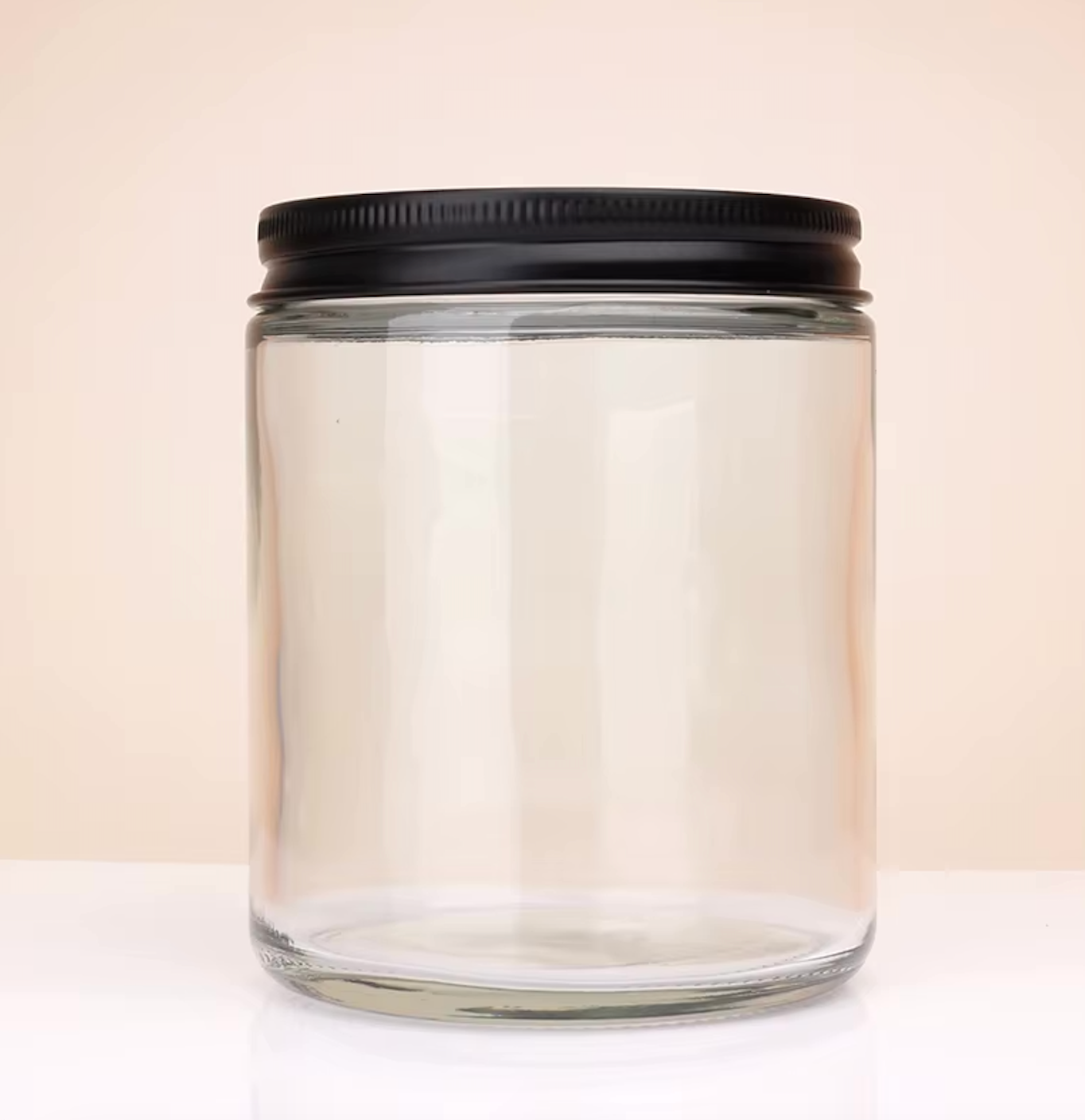 Contenant en Verre Claire - 8 oz