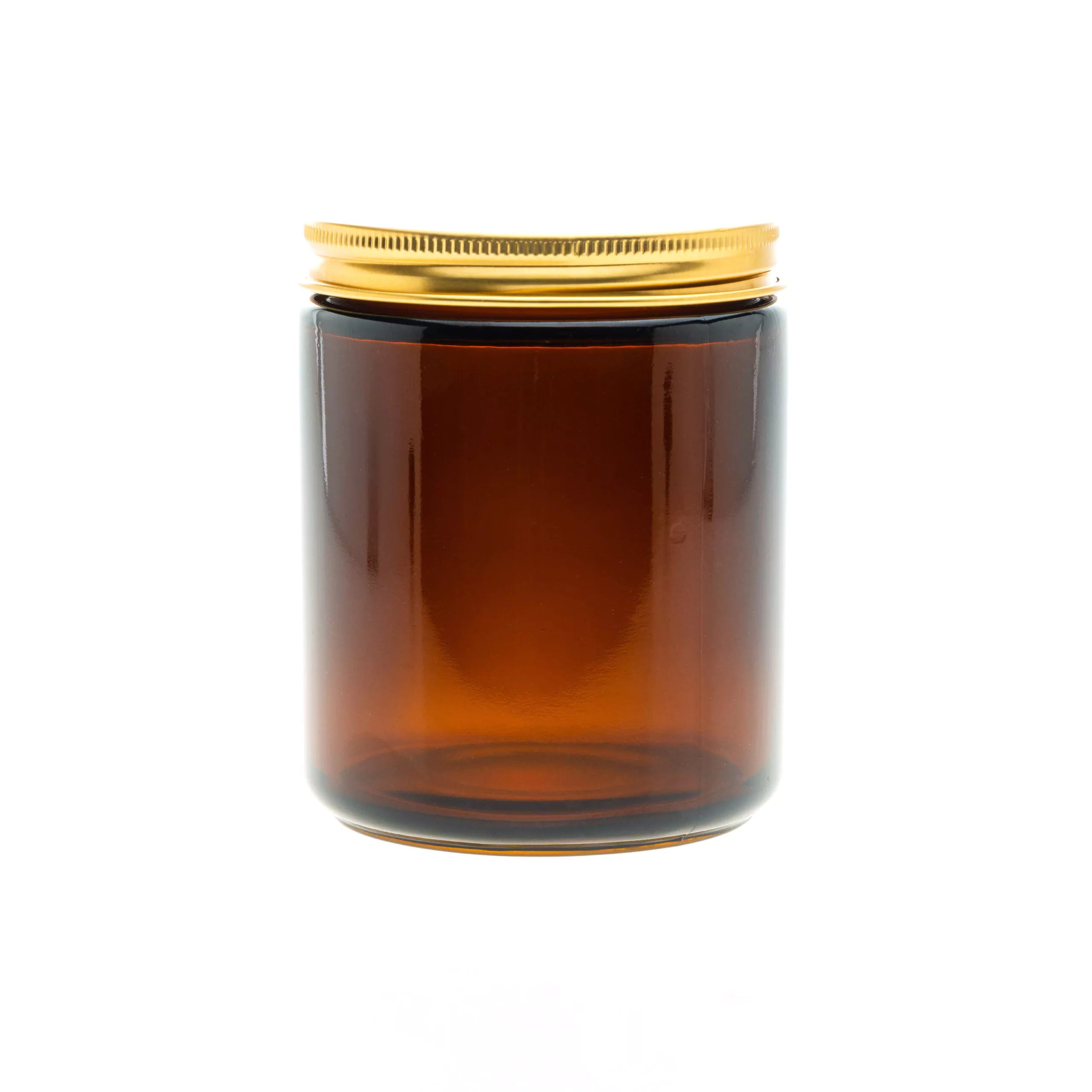 Amber Glass Jar - 8 oz