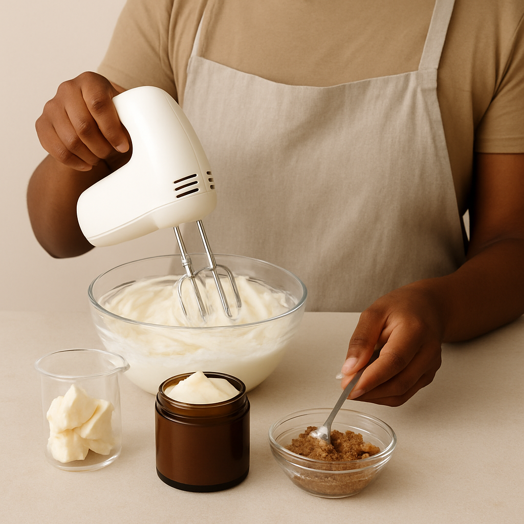 Atelier Création de Beurre Fouetté et Gommage Corporel